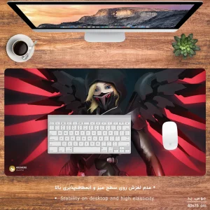 ماوس پد هومرو مدل MX2090 طرح بازی Overwatch