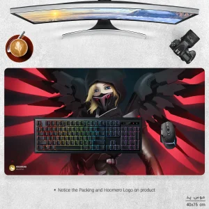 ماوس پد هومرو مدل MX2090 طرح بازی Overwatch
