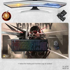 ماوس پد مخصوص بازی هومرو مدل MX249 طرح بازی کالاف دیوتی