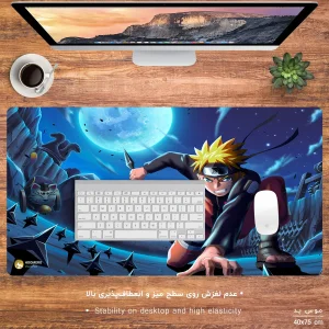 ماوس پد هومرو مدل MX834 طرح انیمه ناروتو Naruto