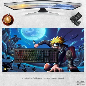 ماوس پد هومرو مدل MX834 طرح انیمه ناروتو Naruto
