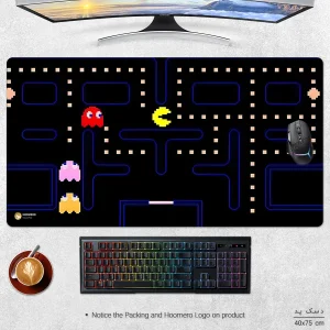 ماوس پد هومرو مدل MX1559 طرح بازی Pac Man