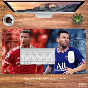 ماوس پد هومرو مدل MX802 طرح باشگاه فوتبال منچستر یونایتد کریستیانو رونالدو