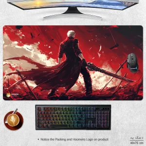 ماوس پد هومرو مدل MX2355 طرح Devil May Cry