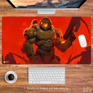 ماوس پد هومرو مدل MX2373 طرح DOOM Eternal