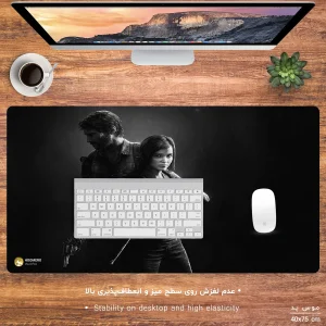 ماوس پد مخصوص بازی هومرو مدل MX1264 طرح بازی آخرین بازمانده از ما The Last of Us