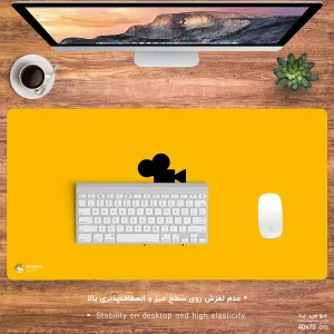 ماوس پد هومرو مدل MX1245 طرح سینما دوربین فیلمبرداری