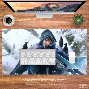 ماوس پد هومرو مدل MX2089 طرح بازی Overwatch