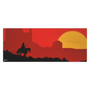 ماوس پد هومرو مدل HX179 طرح Red Dead Redemption سایز 40x100 سانتی‌متر