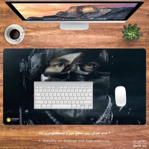 ماوس پد مخصوص بازی هومرو مدل MX1088 طرح بازی کال اف دیوتی