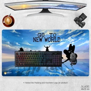 ماوس پد هومرو مدل MX307 طرح انیمه وان پیس