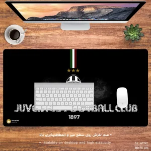ماوس پد هومرو مدل MX224 طرح تیم باشگاه فوتبال یوونتوس