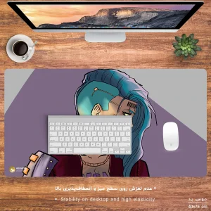 ماوس پد هومرو مدل MX1855 طرح سایبرپانک