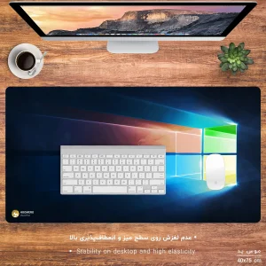 ماوس پد مخصوص بازی هومرو مدل MX035 طرح مایکروسافت