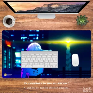 ماوس پد هومرو مدل MX1872 طرح سایبرپانک