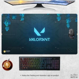 ماوس پد هومرو مدل MX2849 طرح بازی Valorant