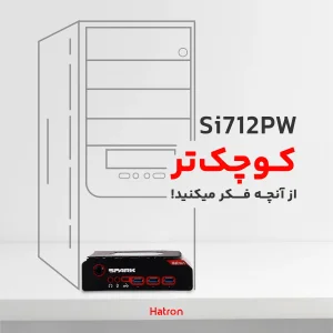 کامپیوتر کوچک هترون مدل  SI712PW-i7 1260p-16GB DDR5-512GB SSD M2 با ظرفیت 512 گیگابایت