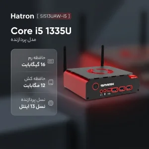 کامپیوتر کوچک هترون مدل SI513UAW-i5 1335U-16GB DDR5-512GB SSD M2