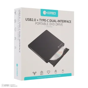 درایو DVD اکسترنال کوتسی مدل OF-006