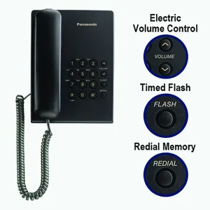 تلفن پاناسونیک کد KX-TS500FXB
