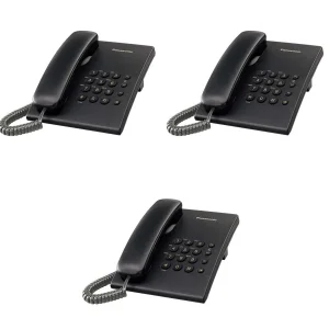 تلفن پاناسونیک مدل KX-TS500MX بسته 3 عددی