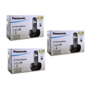 تلفن پاناسونیک مدل KX-TG3611BX بسته 3 عددی