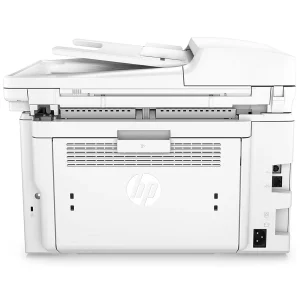 پرینتر اچ پی تک رنگ سه کاره با چاپ لیزری مدل LaserJet Pro MFP M227sdn، سایز چاپ A4، مجهز به تغذیه خودکار ADF، دارای اتصال شبکه، قابلیت چاپ دو رو
