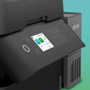 پرینتر جوهر افشان چندکاره رنگی اپسون مدل EcoTank L6370 با اتصال باسیم و بی‌سیم سایز چاپ A4 با قابلیت چاپ دو رو