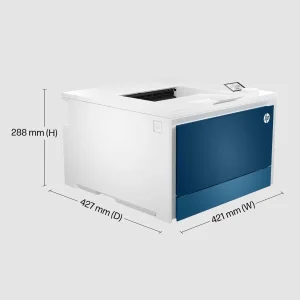 پرینتر لیزری تک کاره رنگی اچ پی مدل LaserJet Pro 4203dw با اتصال باسیم و بی‌سیم سایز چاپ A4 با قابلیت چاپ دورو خودکار