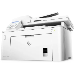پرینتر اچ پی تک رنگ چهار کاره‌ با چاپ لیزری مدل LaserJet Pro MFP M227fdn، سایز چاپ A4، مجهز به تغذیه خودکار ADF، قابلیت‌ اتصال به WiFi