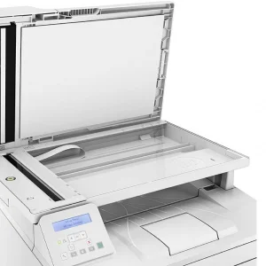 پرینتر اچ پی تک رنگ چهار کاره‌ با چاپ لیزری مدل LaserJet Pro MFP M227fdn، سایز چاپ A4، مجهز به تغذیه خودکار ADF، قابلیت‌ اتصال به WiFi