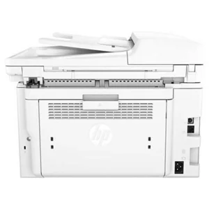 پرینتر اچ پی تک رنگ چهار کاره‌ با چاپ لیزری مدل LaserJet Pro MFP M227fdn، سایز چاپ A4، مجهز به تغذیه خودکار ADF، قابلیت‌ اتصال به WiFi