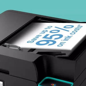 پرینتر جوهر افشان چندکاره رنگی اپسون مدل EcoTank L6390 با اتصال باسیم و بی‌سیم سایز چاپ A4 با قابلیت چاپ دو رو