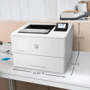 پرینتر اچ ‌پی تک رنگ تک کاره با چاپ لیزری مدل LaserJet Enterprise M507dn، سایز چاپ A4، قابلیت چاپ دو رو، مجهز به پور‌ت‌های USB 2.0 و Ethernet