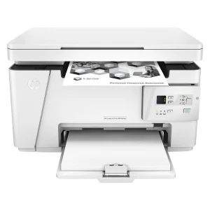 پرینتر اچ پی تک رنگ سه کاره با چاپ لیزری مدل LaserJet Pro MFP M26a، سایز چاپ A4