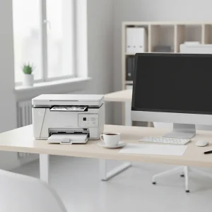 پرینتر اچ پی تک رنگ سه کاره با چاپ لیزری مدل LaserJet Pro MFP M26a، سایز چاپ A4