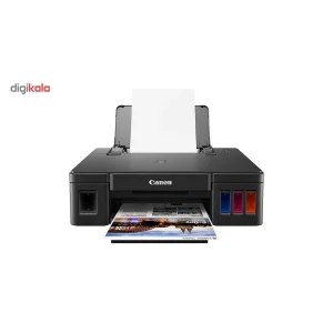 پرینتر جوهرافشان رنگی تک‌کاره کانن مدل PIXMA G1410 با سیستم مخزن جوهر، چاپ بدون حاشیه و رزولوشن 1200 × 4800 DPI
