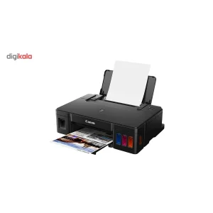 پرینتر جوهرافشان رنگی تک‌کاره کانن مدل PIXMA G1410 با سیستم مخزن جوهر، چاپ بدون حاشیه و رزولوشن 1200 × 4800 DPI