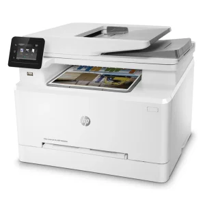 پرینتر اچ ‌پی رنگی چهار کاره با چاپ لیزری مدل Color LaserJet Pro MFP M283fdn، سایز چاپ A4، قابلیت چاپ دو رو، قابلیت اتصال به WiFi و دارای پورت USB