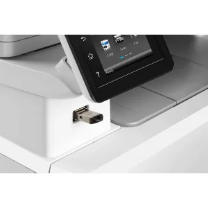 پرینتر اچ ‌پی رنگی چهار کاره با چاپ لیزری مدل Color LaserJet Pro MFP M283fdn، سایز چاپ A4، قابلیت چاپ دو رو، قابلیت اتصال به WiFi و دارای پورت USB