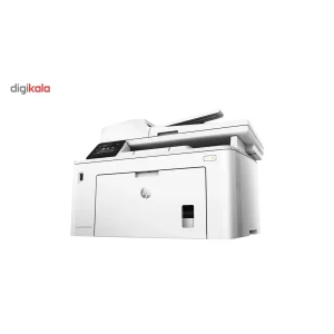 پرینتر اچ پی تک رنگ چهار کاره‌ با چاپ لیزری مدل LaserJet Pro MFP M227fdw، سایز چاپ A4، امکان چاپ دو رو، قابلیت‌ اتصال به WiFi