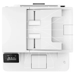 پرینتر اچ پی تک رنگ چهار کاره‌ با چاپ لیزری مدل LaserJet Pro MFP M227fdw، سایز چاپ A4، امکان چاپ دو رو، قابلیت‌ اتصال به WiFi