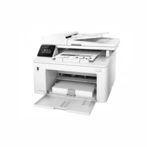 پرینتر اچ پی تک رنگ چهار کاره‌ با چاپ لیزری مدل LaserJet Pro MFP M227fdw، سایز چاپ A4، امکان چاپ دو رو، قابلیت‌ اتصال به WiFi