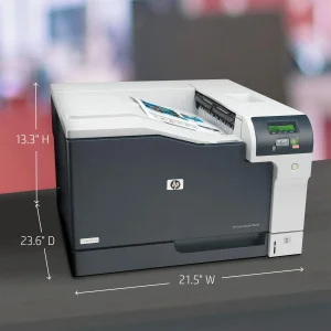 پرینتر اچ پی تک رنگ تک کاره با چاپ لیزری مدل LaserJet Proffesional CP5225dn، سایز چاپ A3، قابلیت چاپ دو رو