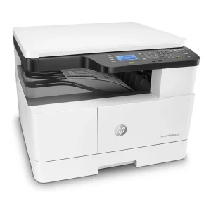 پرینتر اچ‌پی تک رنگ سه کاره با چاپ لیزری مدل LaserJet MFP M442dn، سایز چاپ A3، مجهز به پورت شبکه، قابلیت چاپ دو روی خودکار و قابلیت اتصال به شبکه WiFi، دارای صفحه نمایش LCD