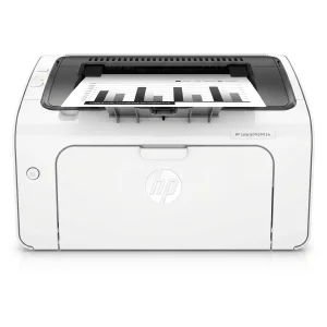 پرینتر لیزری تک‌کاره سیاه‌وسفید اچ‌پی مدل LaserJet Pro M12w با ظرفیت سینی ورودی 150 برگ و اتصال بی‌سیم Wi-Fi به موبایل و رایانه، مجهز به درگاه USB