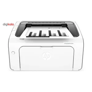 پرینتر لیزری تک‌کاره سیاه‌وسفید اچ‌پی مدل LaserJet Pro M12w با ظرفیت سینی ورودی 150 برگ و اتصال بی‌سیم Wi-Fi به موبایل و رایانه، مجهز به درگاه USB