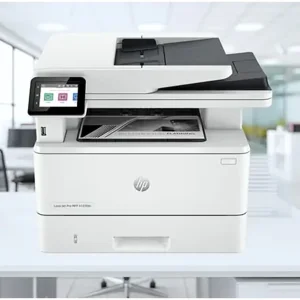 پرینتر لیزری 4 کاره اچ‌پی مدل LaserJet Pro MFP 4103fdn با چاپ و اسکن دورو خودکار، فیدر 50 برگی و نمایشگر لمسی رنگی