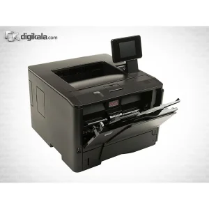 پرینتر لیزری تک‌کاره تک‌رنگ سایز A4 اچ‌پی مدل LaserJet Pro 400 M401dn با قابلیت چاپ دورو خودکار و چاپ مستقیم از حافظه فلش USB، سرعت چاپ 33 برگ در دقیقه و اتصال شبکه LAN