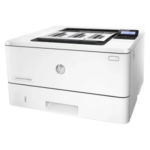 پرینتر اچ پی تک رنگ تک کاره با چاپ لیزری مدل LaserJet Pro M402d، سایز چاپ A4، قابلیت چاپ دو رو، سرعت چاپ بالا